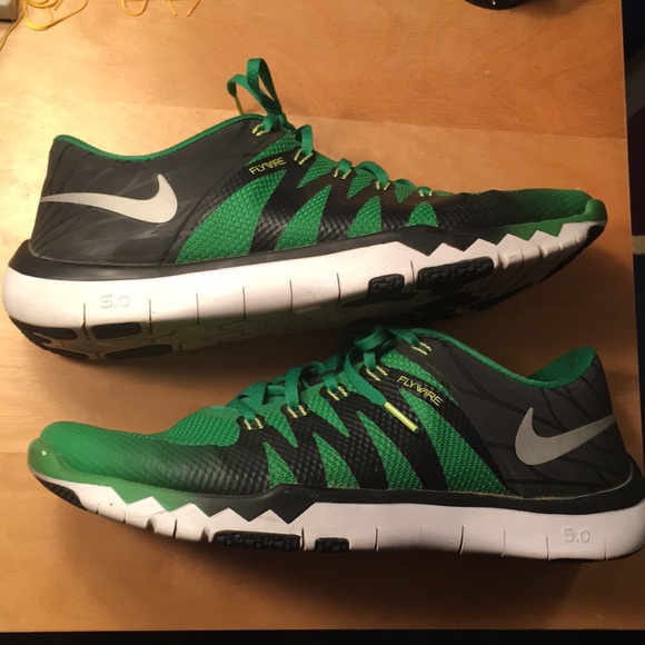 nike free 5.0 v6 mens green